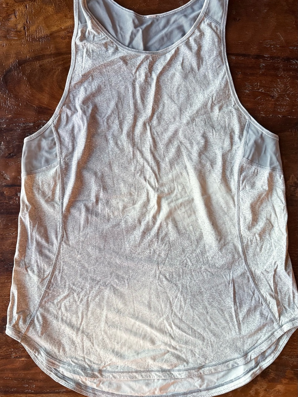Lululemon Light Gray Women's Athletic Sculpt Tank